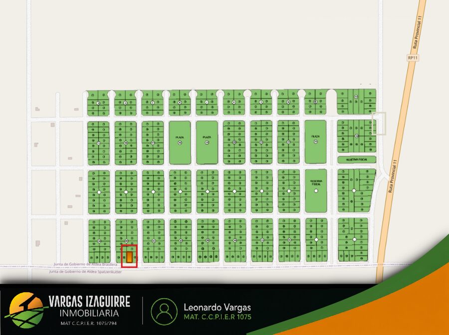 LOTE EN VENTA en Loma Hermosa (Aldea Brasilera): OPORTUNIDAD a USD 7.000, Lote ALTO con Vista al Campo
