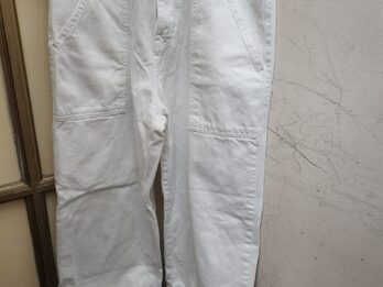 PANTALON BLANCO GABARDINA