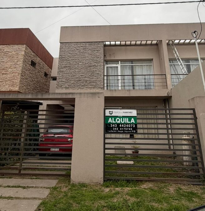 ALQUILO HERMOSO DUPLEX 3 DORMITORIOS