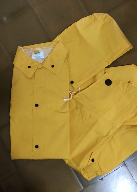 Campera y mameluco para lluvia