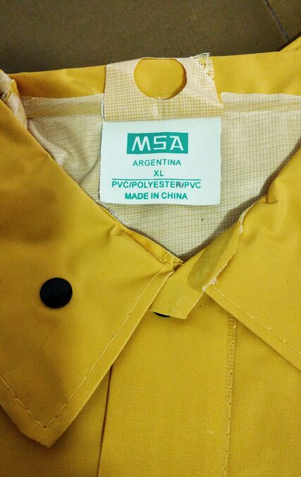 Campera y mameluco para lluvia