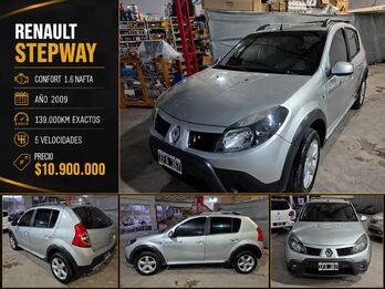 Stepway 1.6 2009 139.000km. Vendo o permuto mayor-menor