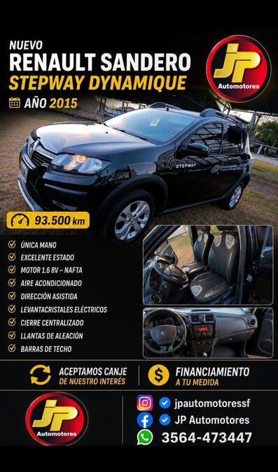 RENAULT SANDERO 1.6 STEPWAY DINAMIQUE