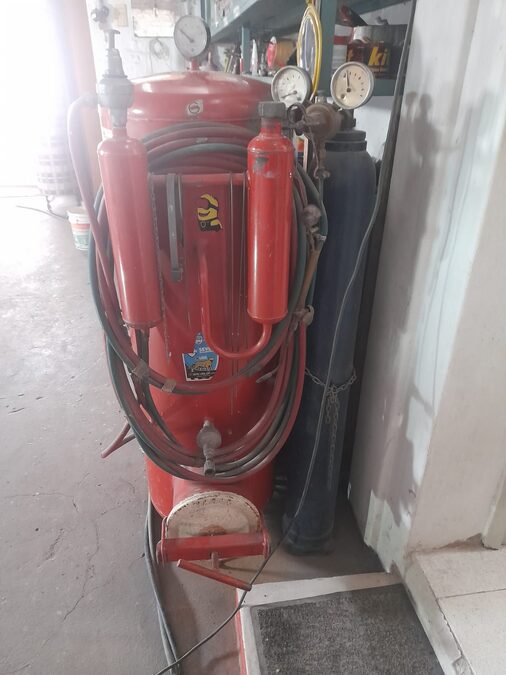 Equipo de Soldadura Autógena Completo (con tubo de oxígeno)