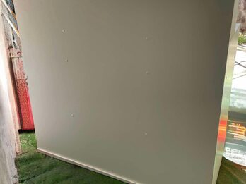 Mostrador blanco