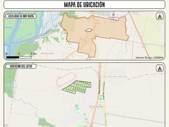 LOTES EN VENTA en Oro Verde: Valles Virgen de Pompeya con FINANCIACIÓN en PESOS o DÓLARES