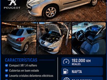 VENDO PEUGEOT 207
