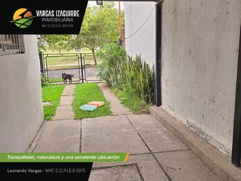 CASA EN VENTA en Oro Verde: OPORTUNIDAD ÚNICA a USD 85.000 Frente a Espacio Verde y a 200 Metros de Ruta 11