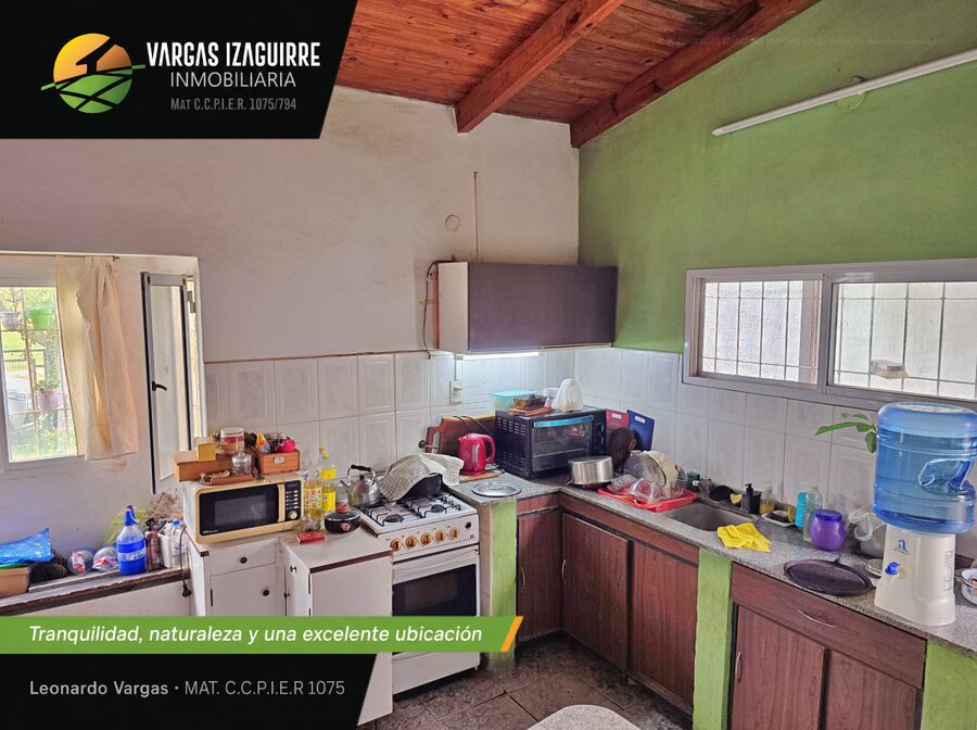 CASA EN VENTA en Oro Verde: OPORTUNIDAD ÚNICA a USD 85.000 Frente a Espacio Verde y a 200 Metros de Ruta 11