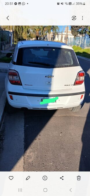 Vendo Chevrolet Agile LT Modelo 2015 *101000kms *$12.000.000