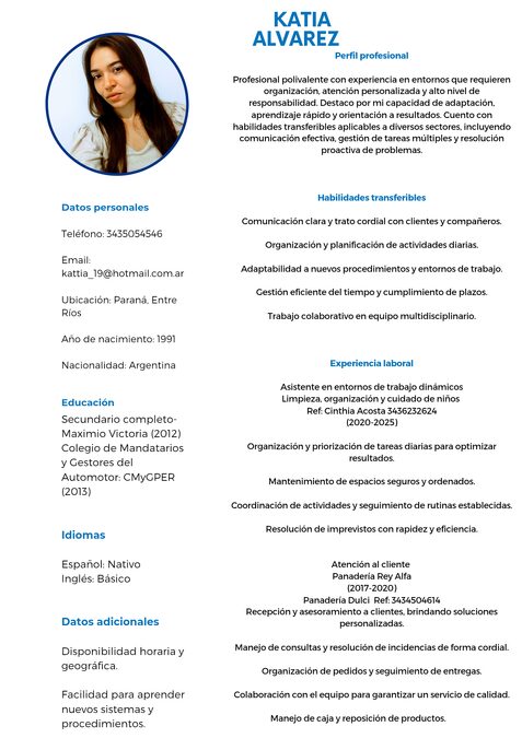 Busco empleo