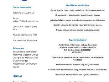 Busco empleo