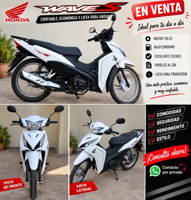 Vendo moto Honda 110.. Excelente estado