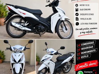 Vendo moto Honda 110.. Excelente estado