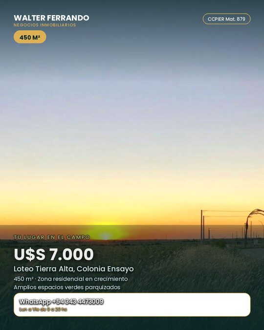 OFERTA LOTE 7000 USS