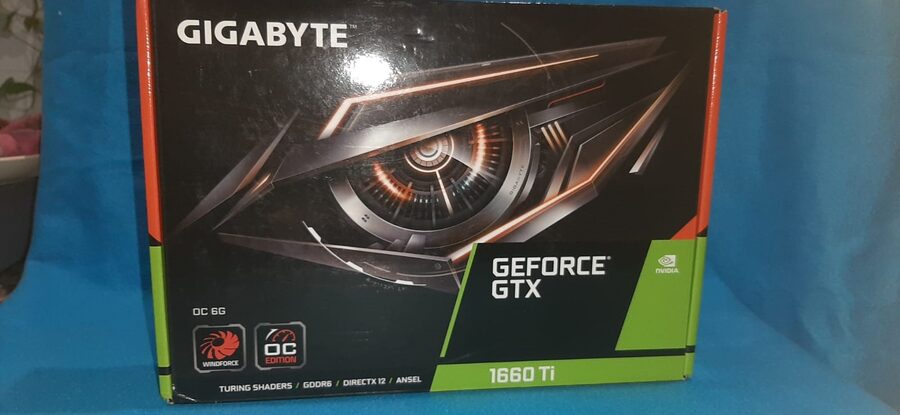 Gpu Gigabyte GTX 1660 Ti 6gb GDDR6  (Con caja)