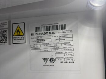 Vendo heladera exhibidora 380L