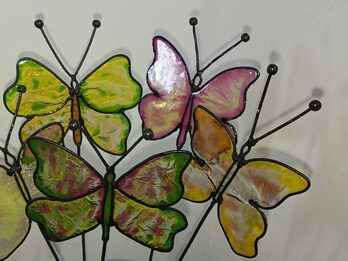 tutores y portamacetas para jardin