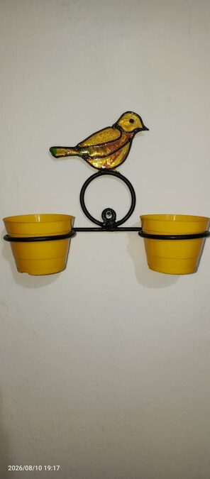 tutores y portamacetas para jardin