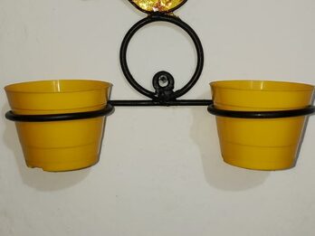 tutores y portamacetas para jardin