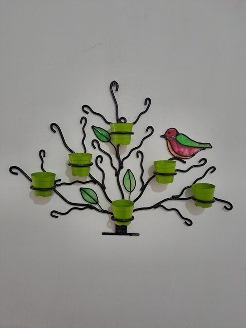 tutores y portamacetas para jardin