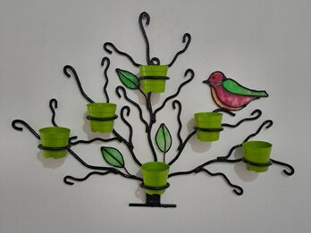 tutores y portamacetas para jardin