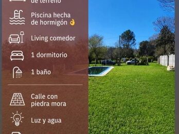 VENDO HERMOSA QUINTA - SAUCE MONTRULL