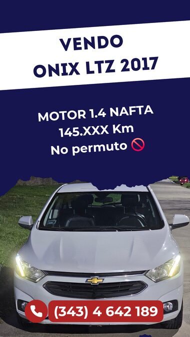 Chevrolet Onix LTZ 2017 a la venta