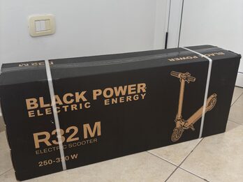 monopatín eléctrico Black Power R32 M