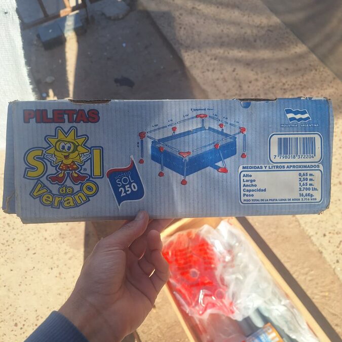 Pileta Sol Verano S250 usada – Buen estado – Paraná