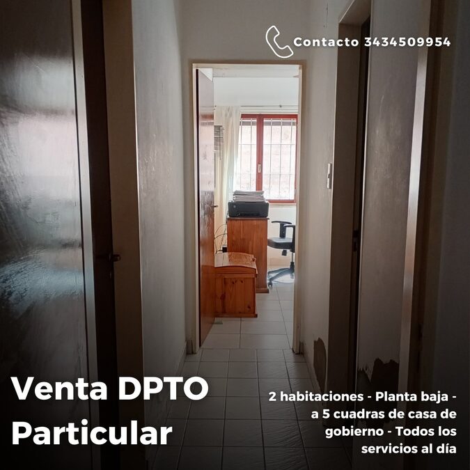 PARTICULAR VENDE DEPARTAMENTO 2 DORMITORIOS