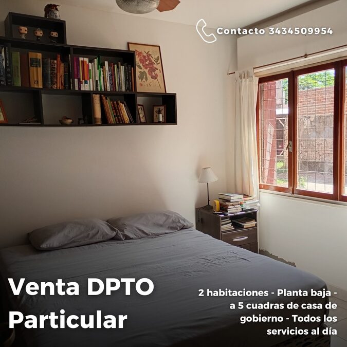 PARTICULAR VENDE DEPARTAMENTO 2 DORMITORIOS