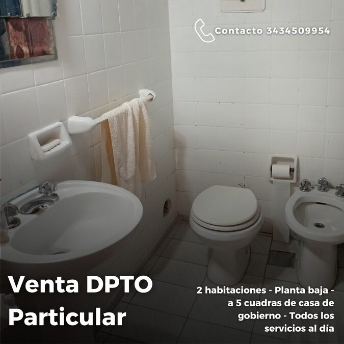 PARTICULAR VENDE DEPARTAMENTO 2 DORMITORIOS