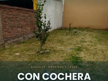CASA ALQUILER DOR DORMITORIOS PATIO COCHERA ORO VERDE GAS NATURAL