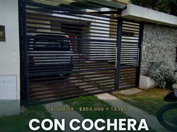 CASA ALQUILER DOR DORMITORIOS PATIO COCHERA ORO VERDE GAS NATURAL