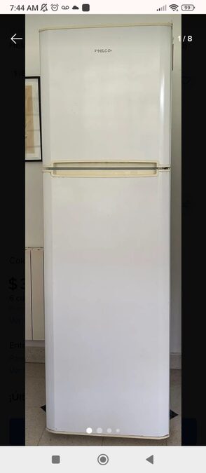 Heladera Philco con Freezer casi nueva