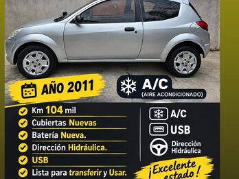 Vendo Ford Ka Fli Viral 1.6 Año 2011