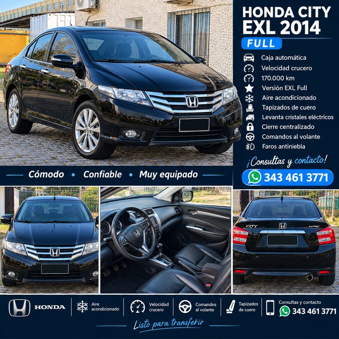Vendo Honda City
