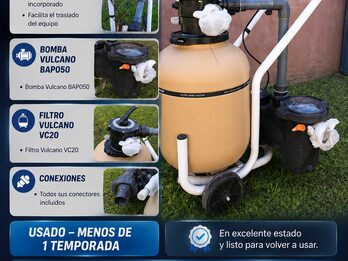 EQUIPO DE FILTRADO VULCANO PORTÁTIL