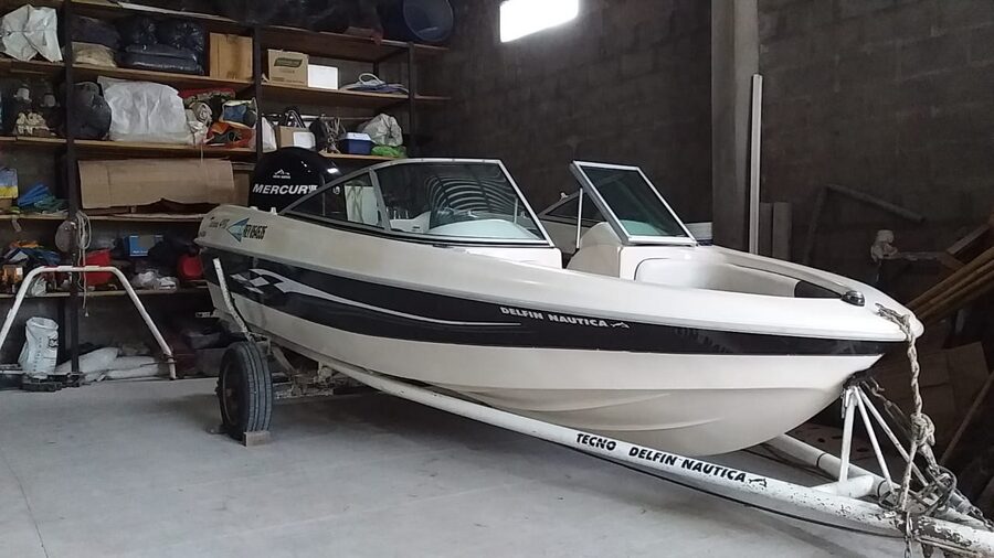 Lancha Tecno 490 Con Mercury 90hp 4t - todo Año 2011