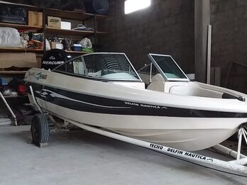 Lancha Tecno 490 Con Mercury 90hp 4t - todo Año 2011