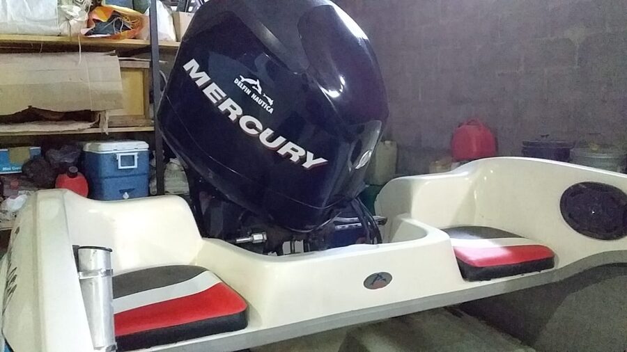 Lancha Tecno 490 Con Mercury 90hp 4t - todo Año 2011