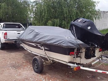 Lancha Tecno 490 Con Mercury 90hp 4t - todo Año 2011