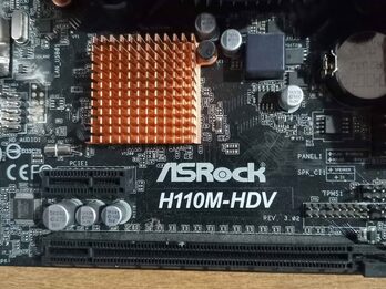 Combo DDR4 Intel i3 7100 - Mother Asrock H110M-HDV (SIN RAM)