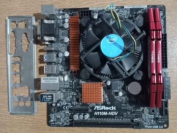 Combo DDR4 Intel i3 7100 - Mother Asrock H110M-HDV (SIN RAM)