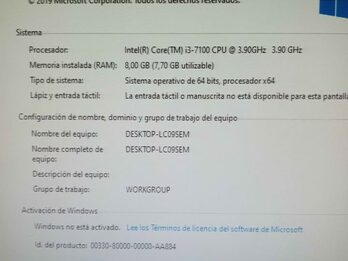 Combo DDR4 Intel i3 7100 - Mother Asrock H110M-HDV (SIN RAM)