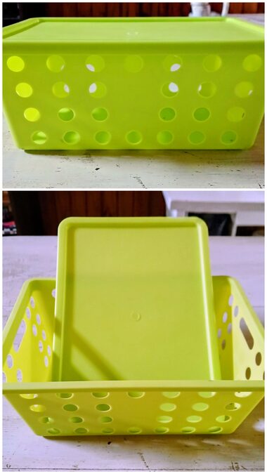 Cajas plástica con tapa