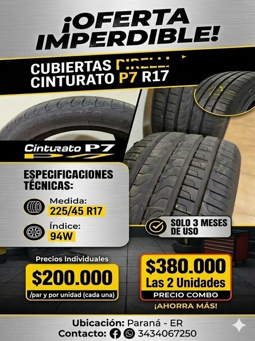Cubiertas R17