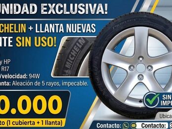 Cubierta y llanta