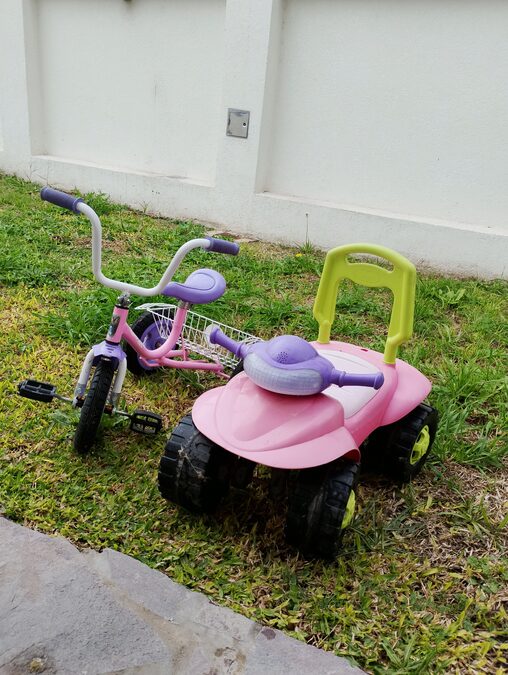 Triciclo y pata pata